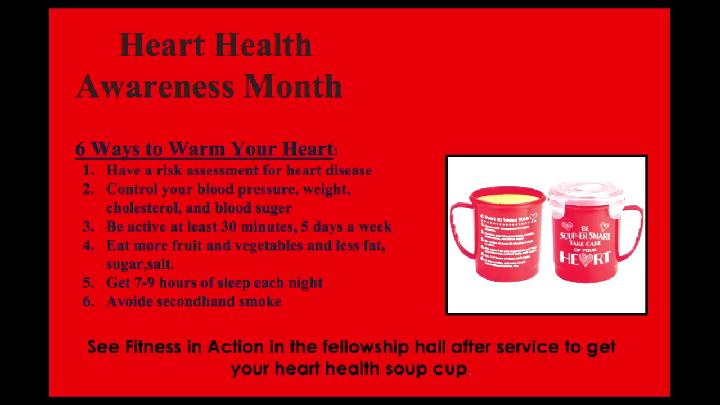 Heart Health Awareness Month 2-23-25